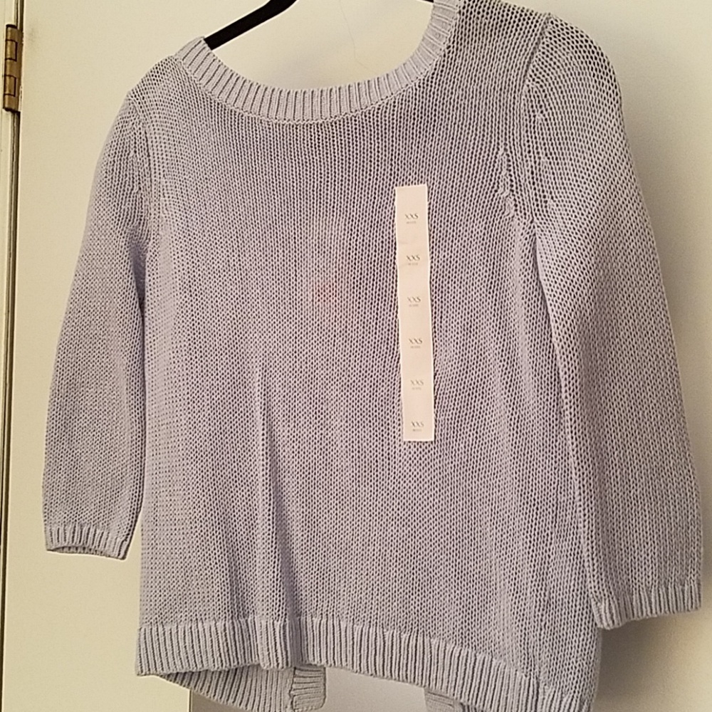Crop sweater